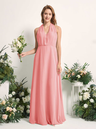 Carlyna A-Linien-Kleid Herzausschnitt Bodenlang Brautjungfernkleid Ballettrosa #farbe_ballettrosa