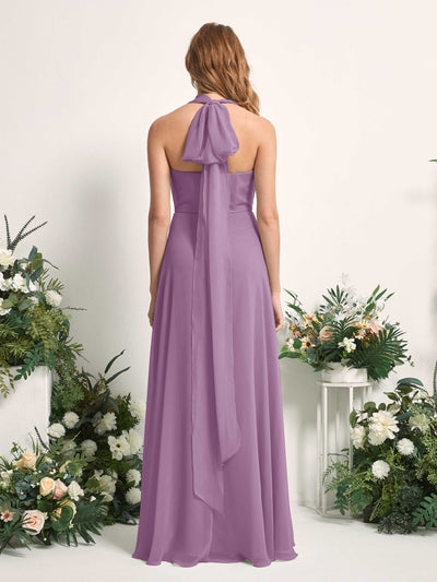 Carlyna A-Linien-Kleid Herzausschnitt Bodenlang Brautjungfernkleid Orchideen-Nebel #farbe_orchideen-nebel
