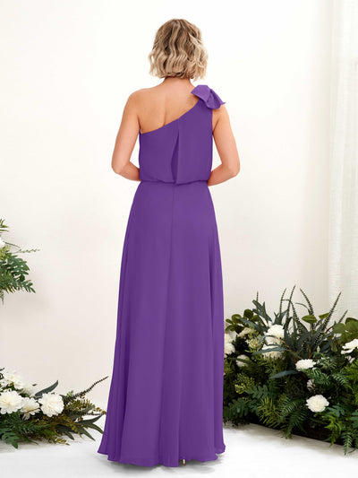 Carlyna A-Linien-Kleid One-Shoulder Bodenlang Brautjungfernkleid Regency #farbe_regency