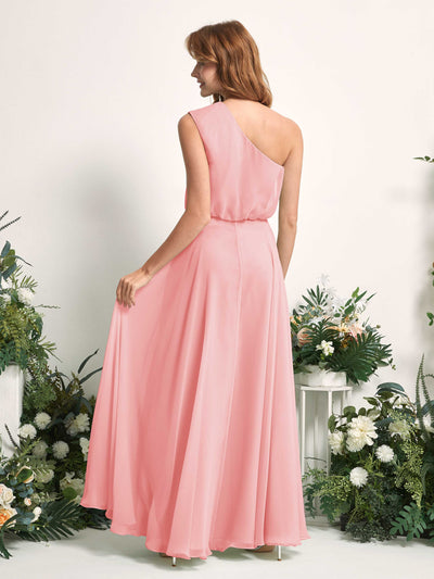 Carlyna A-Linien-Kleid One-Shoulder Bodenlang Brautjungfernkleider Ballettrosa #farbe_ballettrosa