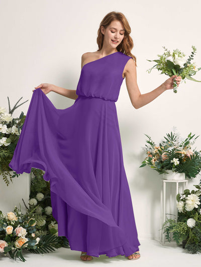 Carlyna A-Linien-Kleid One-Shoulder Bodenlang Brautjungfernkleider Regency #farbe_regency