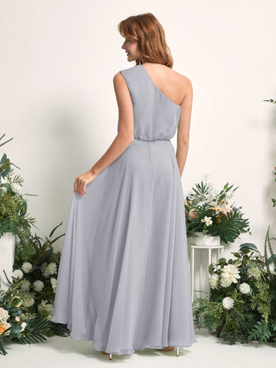 Carlyna A-Linien-Kleid One-Shoulder Bodenlang Brautjungfernkleider Staubiger Lavendel #farbe_staubiger-lavendel