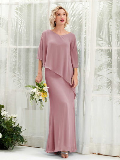 Carlyna A-Linien-Kleid Vokuhila Umhang-Ärmel Brautjungfernkleider Klassisch Mauve #farbe_klassisch-mauve
