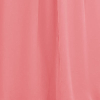 Carlyna Chiffon Stoffmuster Korallenrosa #farbe_korallenrosa