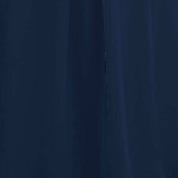 Carlyna Chiffon Stoffmuster Marineblau #farbe_marineblau