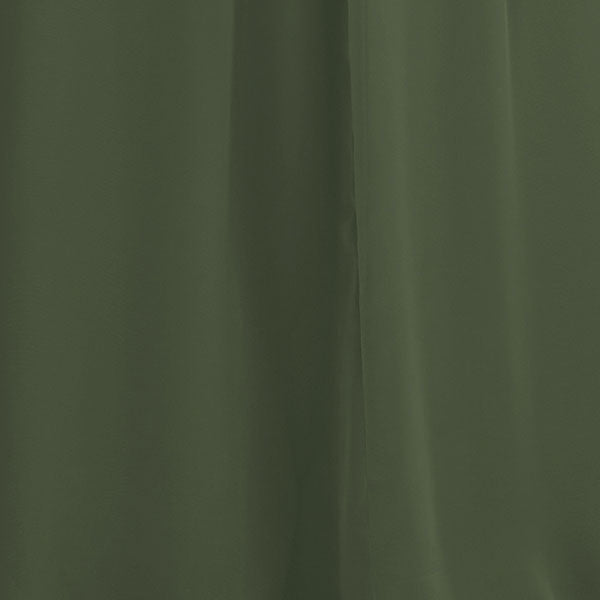 Carlyna Chiffon Stoffmuster Martini-Olive 