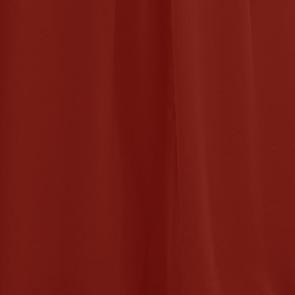Carlyna Chiffon Stoffmuster Rostrot #farbe_rostrot