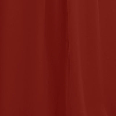 Carlyna Chiffon Stoffmuster Rostrot #farbe_rostrot