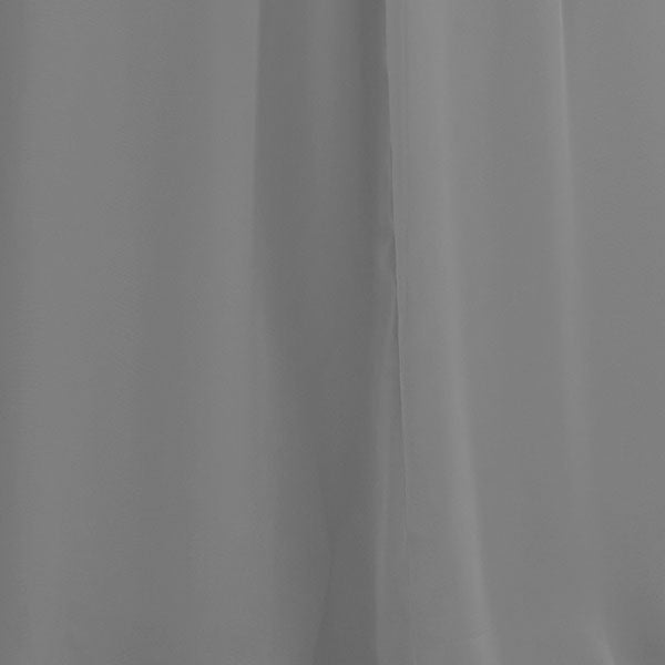Carlyna Chiffon Stoffmuster Stahlgrau #farbe_stahlgrau