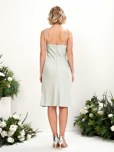 Carlyna Etui Wasserfall knielang Brautjungfernkleid Elfenbein #farbe_elfenbein